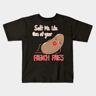 Sassy Potato French Fries Kids T-Shirt